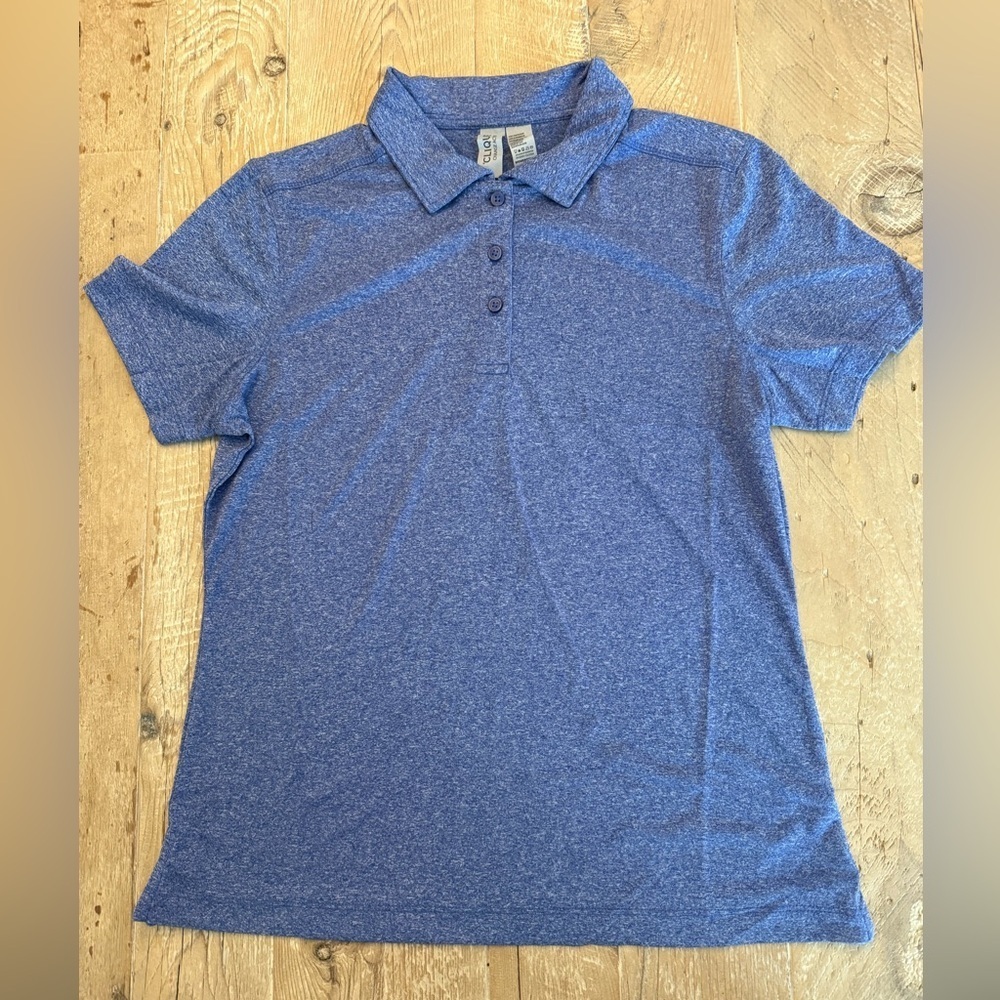 Clique women’s golf shirt blue EUC size M